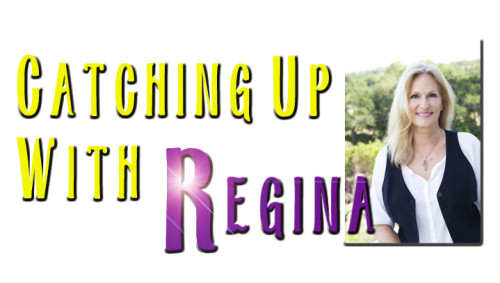 Catching Up With Regina video blog, audio podcast logo