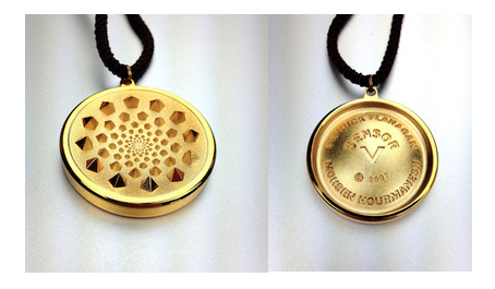 david wolfe gold necklace